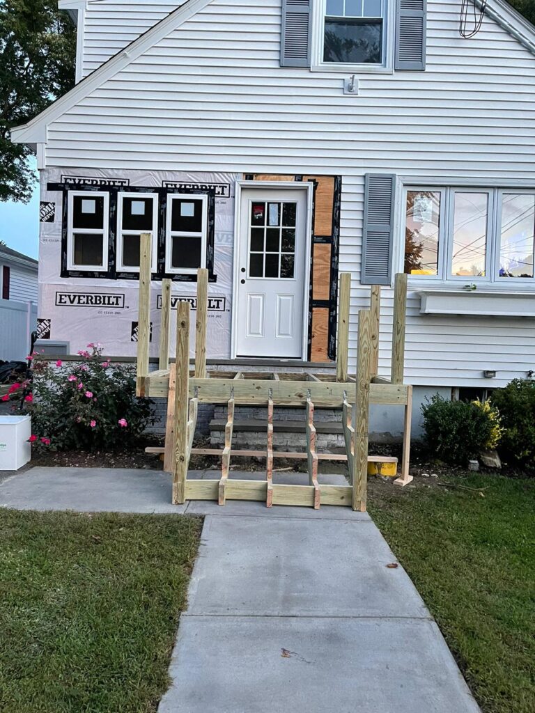 Deck renovation with composite