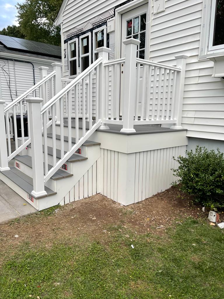 Deck renovation with composite